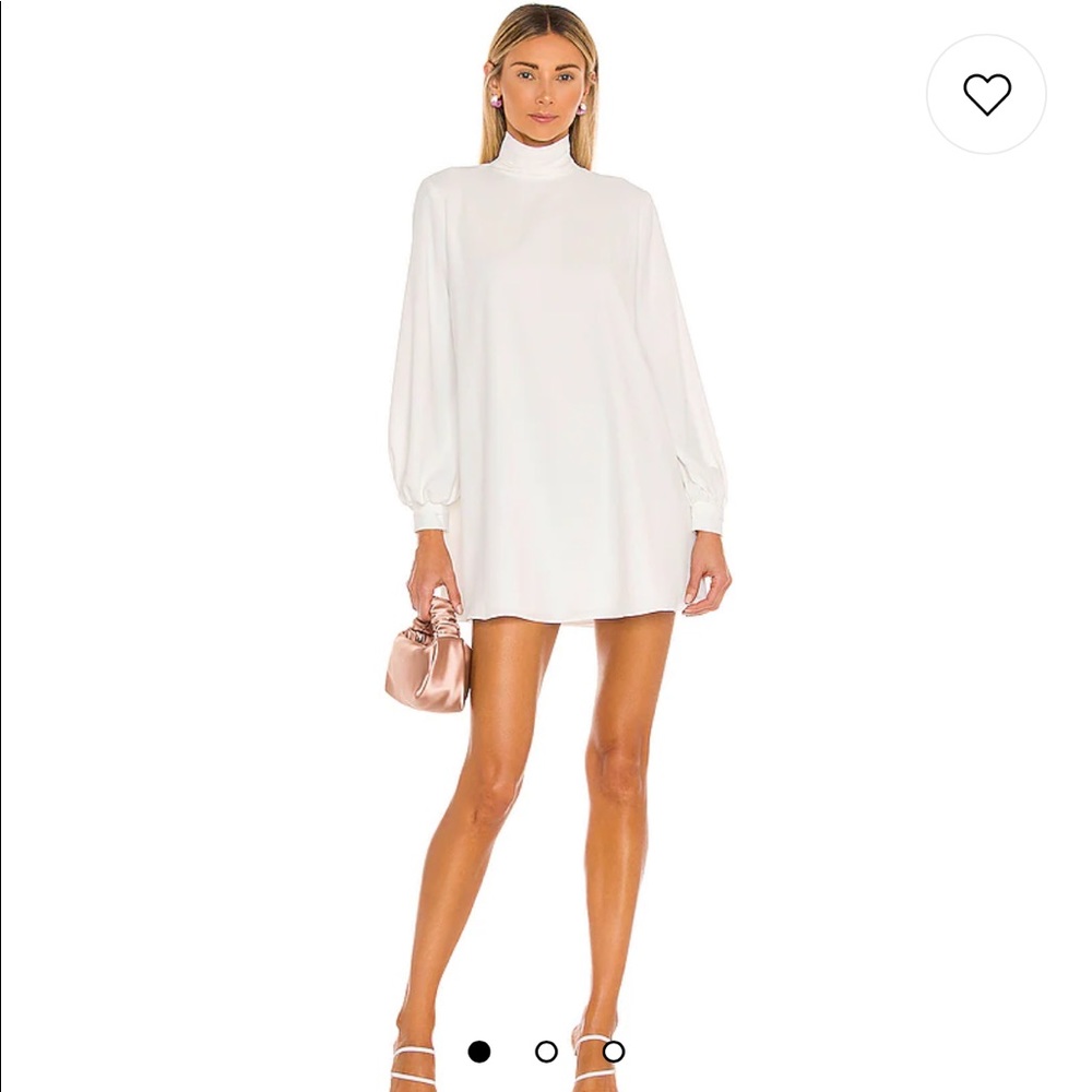 Amanda Uprichard Dress size XS Long Sleeve Fleurette Dress in Ivory